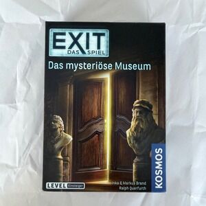 EXIT Das Spiel Das mysterise Museum Escape‎ Room Board Game Kosmos Einsteiger